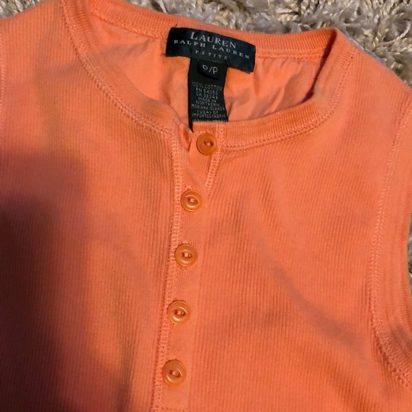 Ralph Lauren orange tank dress - Picture 2 of 2